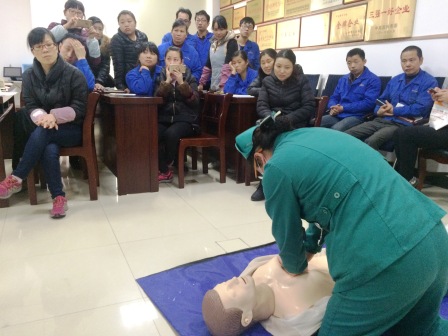 人民医院急救培训照片
